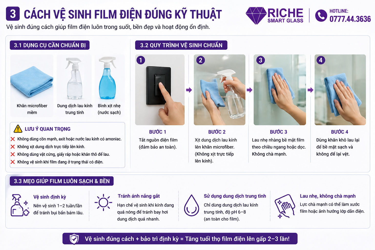 Bảo trì điện film điện thông minh