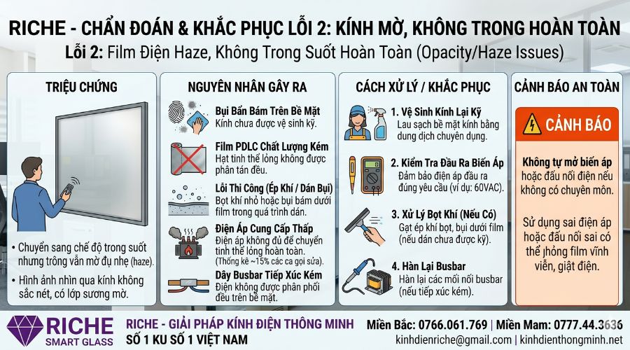 Film dán kính không trong hoàn toàn